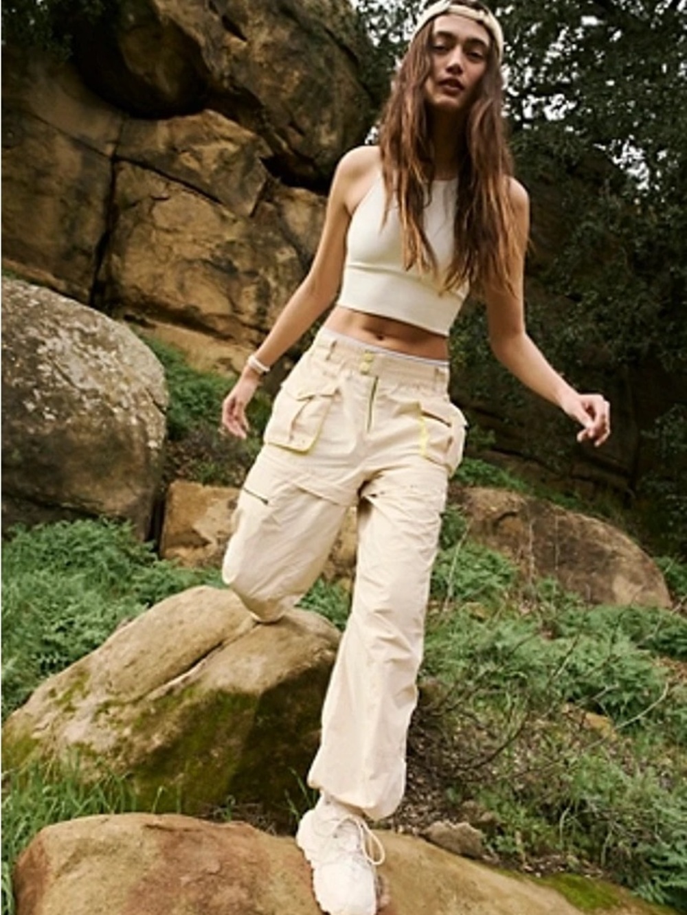 NWT Free People Morning Meadow Hike Pants - Picture 3 of 12